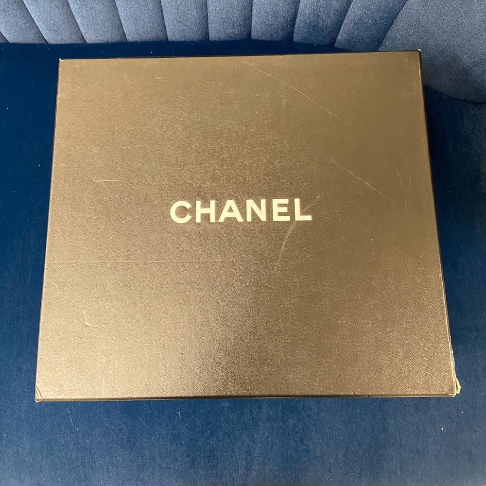 Authentic Empty Chanel Shoebox 13”x11”x4.5”